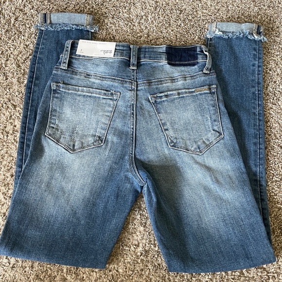 Insane Gene | Mid-Rise Ankle Skinny Button Fly Jeans | NWT - Picture 4 of 8